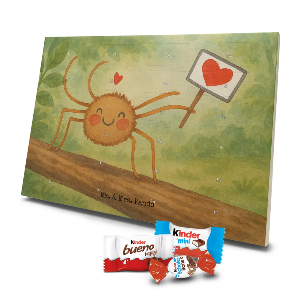 Chocolate advent calendar Spider Agatha Motivation Design Spider Agathe, Spider