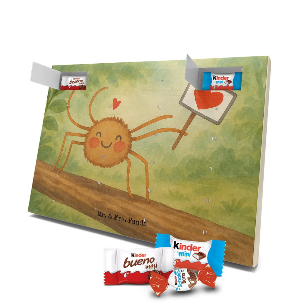 Chocolate advent calendar Spider Agatha Motivation Design Spider Agathe, Spider