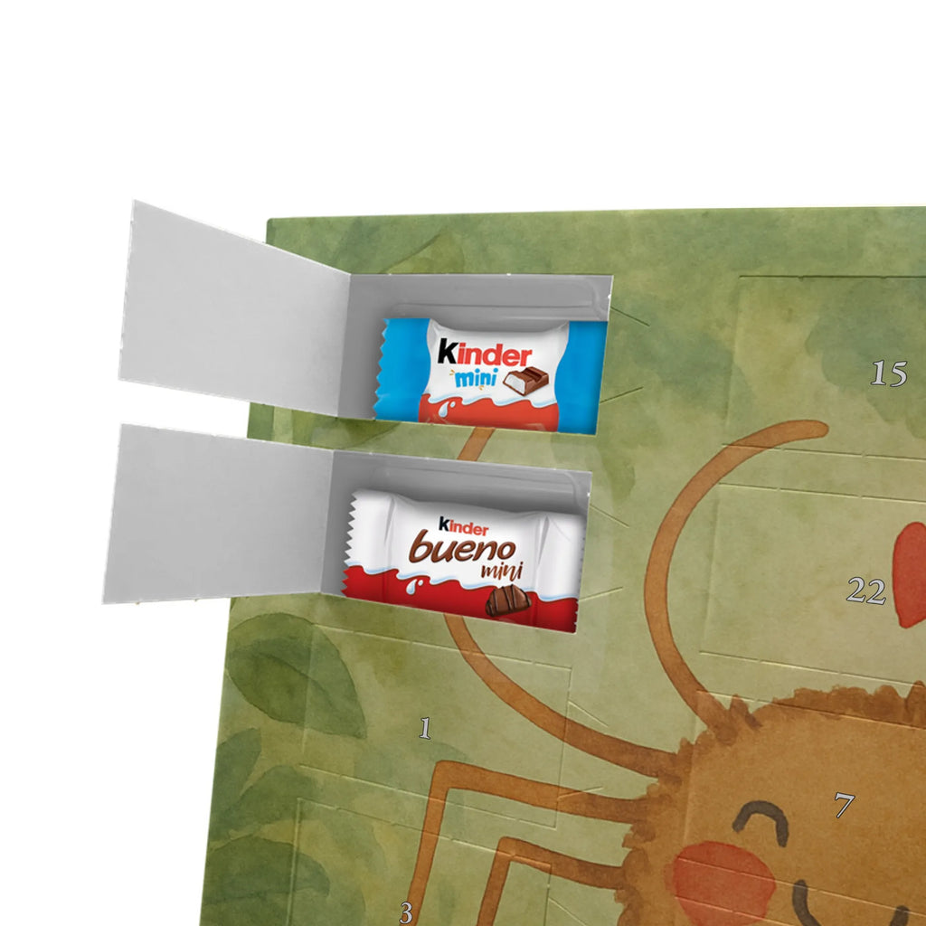 Chocolate advent calendar Spider Agatha Motivation Design Spider Agathe, Spider