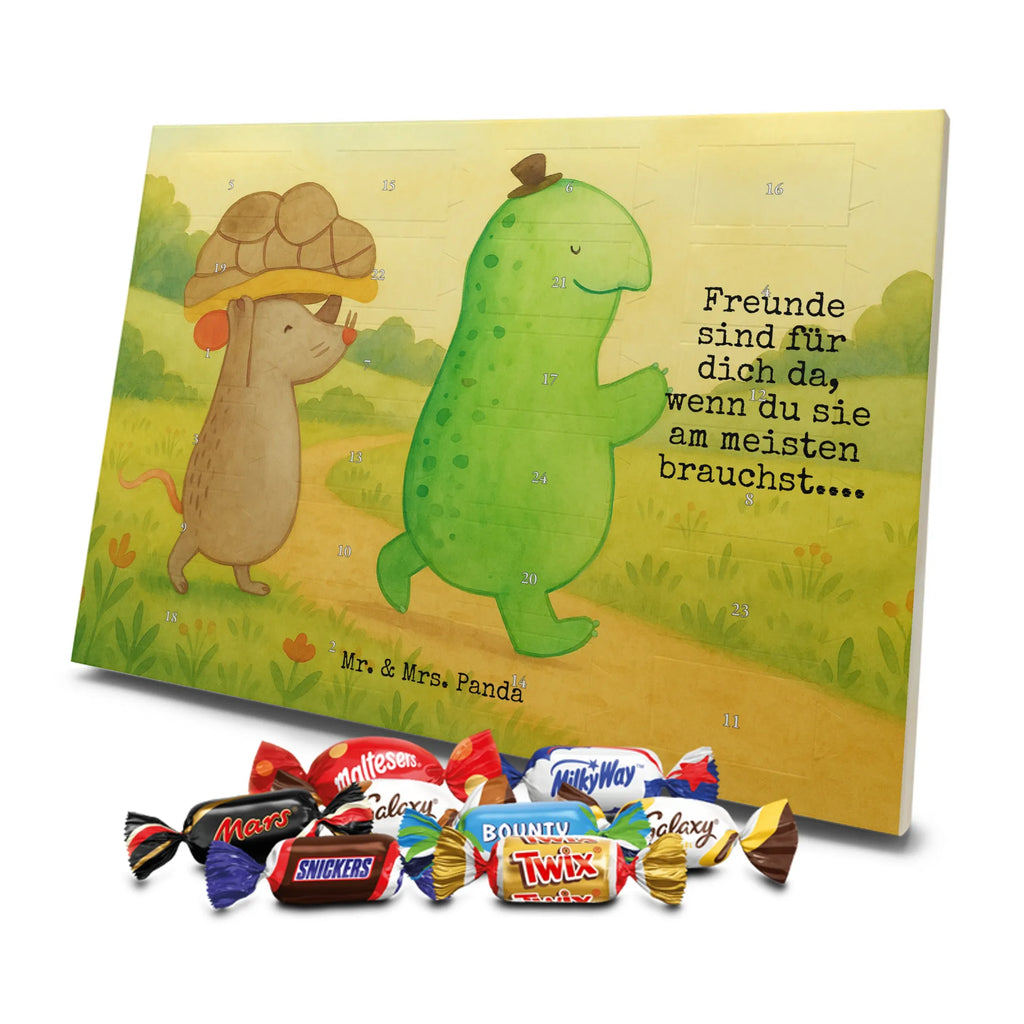 Chocolate advent calendar tortoise Mouse Design gift, gift ideas, cute, illustrated, tortoise, reptile, ancient creature, sweet, birthday gift, turtle gift items, funny turtle gifts, pet turtles, best friend, sister or daughter, turtle lover, friends, mouse, girlfriends