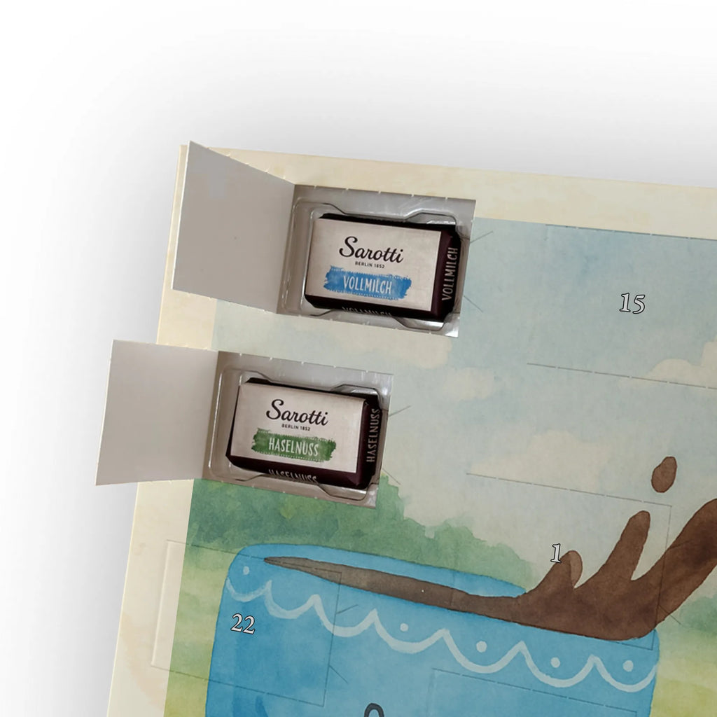 Chocolate advent calendar Coffee Bean Design card, gift ideas, gifts, small animals, cute, cute animal motives, hand drawn, funny sayings, good mood, special gifts, animal lover, satisfaction, pleasure, coffee bean