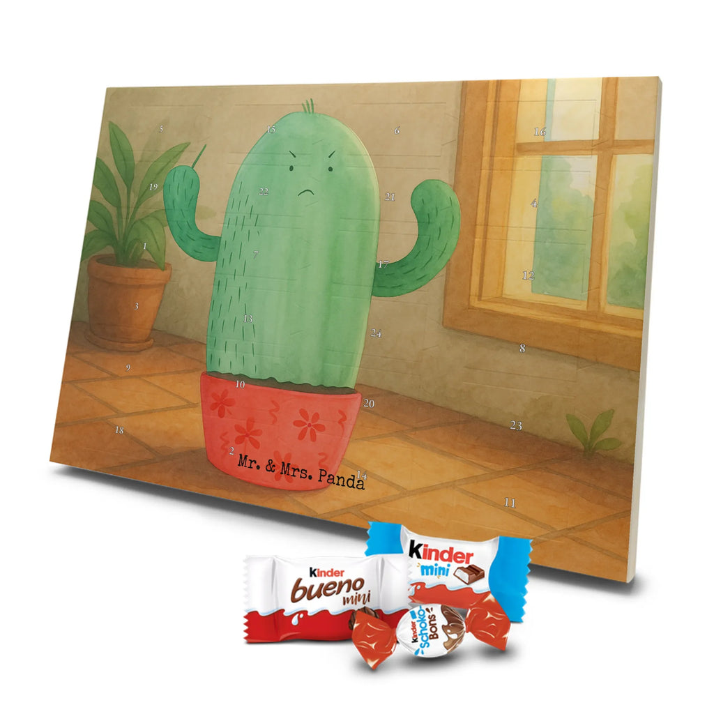 Chocolate advent calendar cactus Fury Design cactus, cactuses, plants, cactus plant, small green cactus, school, annoy, office life, colleague, angry
