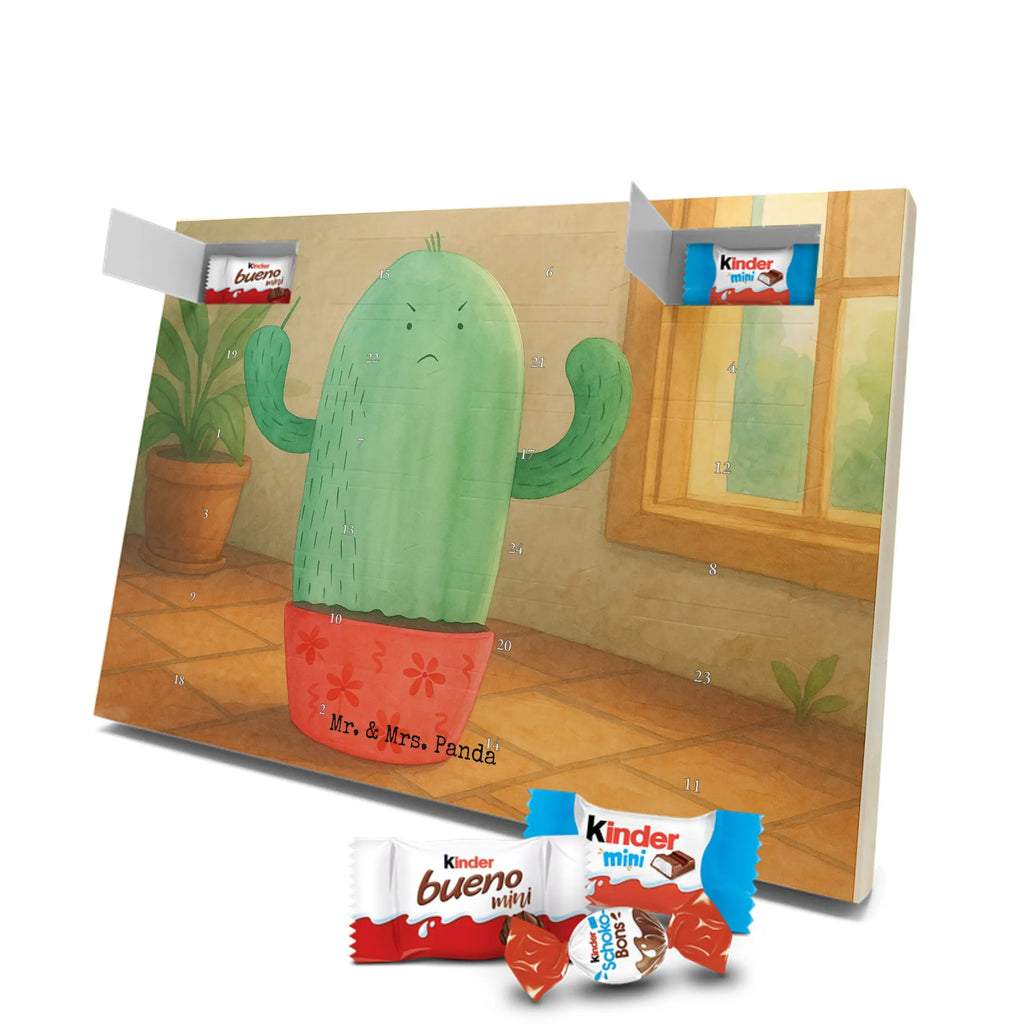 Chocolate advent calendar cactus Fury Design cactus, cactuses, plants, cactus plant, small green cactus, school, annoy, office life, colleague, angry