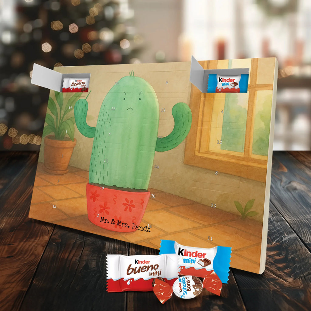 Chocolate advent calendar cactus Fury Design cactus, cactuses, plants, cactus plant, small green cactus, school, annoy, office life, colleague, angry