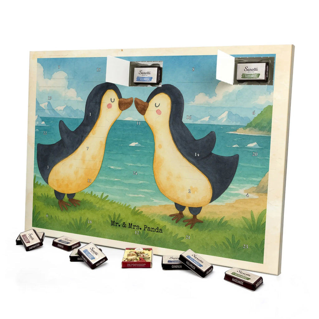 Chocolate advent calendar penguins kiss Design Loving, Two, Together, Marriage, Proposal of marriage, Love gift, gift for her, gift for him, anniversary gift, Valentine&#39;s Day Gift for Women Love Gift Anniversary Wedding Anniversary Party Favor Gift for Girlfriend Gift for Partner Boyfriend Gift Token of Love for Men for Husband