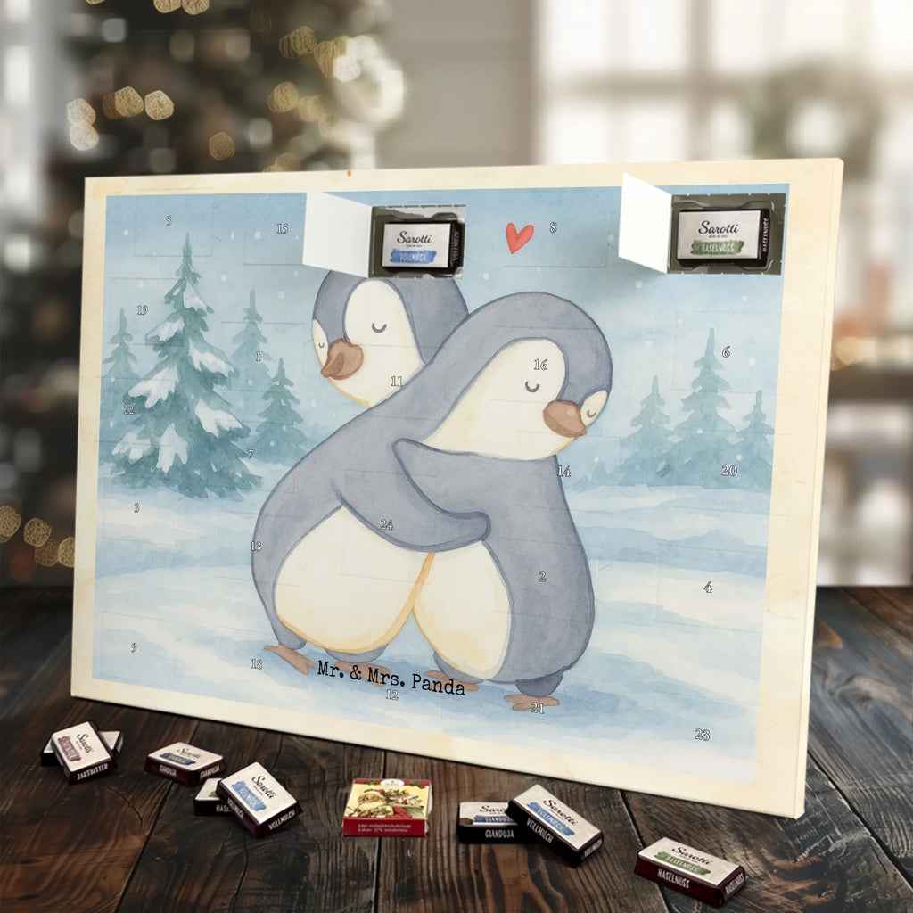 Chocolate advent calendar penguins Cuddle Design Loving, Two, Together, Marriage, Proposal of marriage, Love gift, gift for her, gift for him, anniversary gift, Valentine&#39;s Day Gift for Women Love Gift Anniversary Wedding Anniversary Party Favor Gift for Girlfriend Gift for Partner Boyfriend Gift Token of Love for Men for Husband