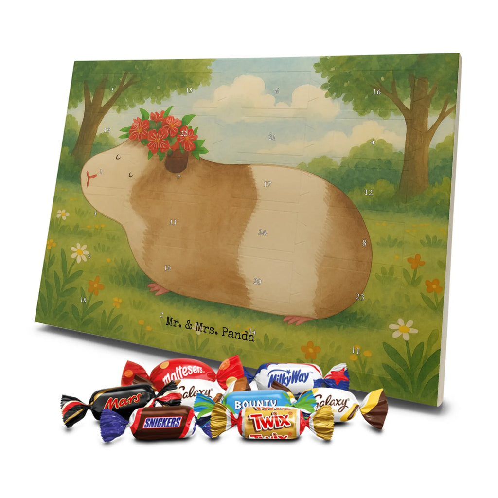 Chocolate advent calendar Guinea pig wisdom Design card, gift ideas, gifts, small animals, cute, cute animal motives, hand drawn, funny sayings, good mood, special gifts, animal lover, wonderland, saying, wisdom, reality, flower child, guinea pig, wonder