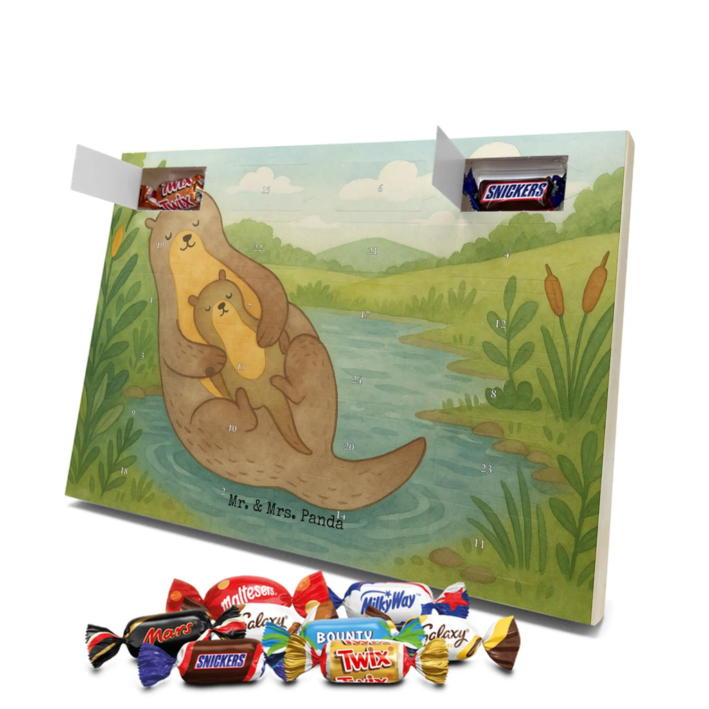 Chocolate advent calendar otter child Design animal lover, marten, sea otter, European otter, water mammal, aquatic animal, baby otter, predator, water, otter gifts, gift ideas for animal lovers, animal, mammal, water animal, gifts for people in love, Otter Sea Otter Lake Otter