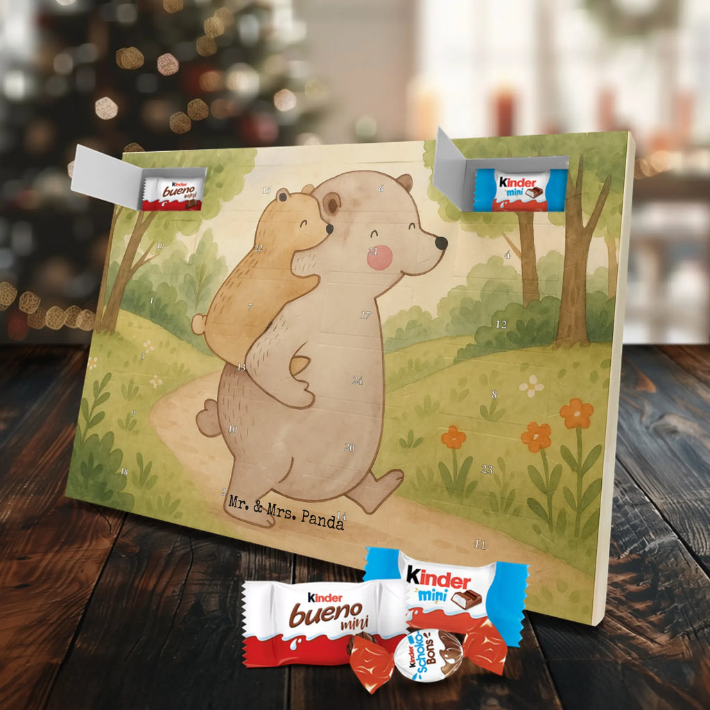 Chocolate advent calendar Papa Bear Design Father's Day, Mother's Day, birthday, father's day, present, uncle