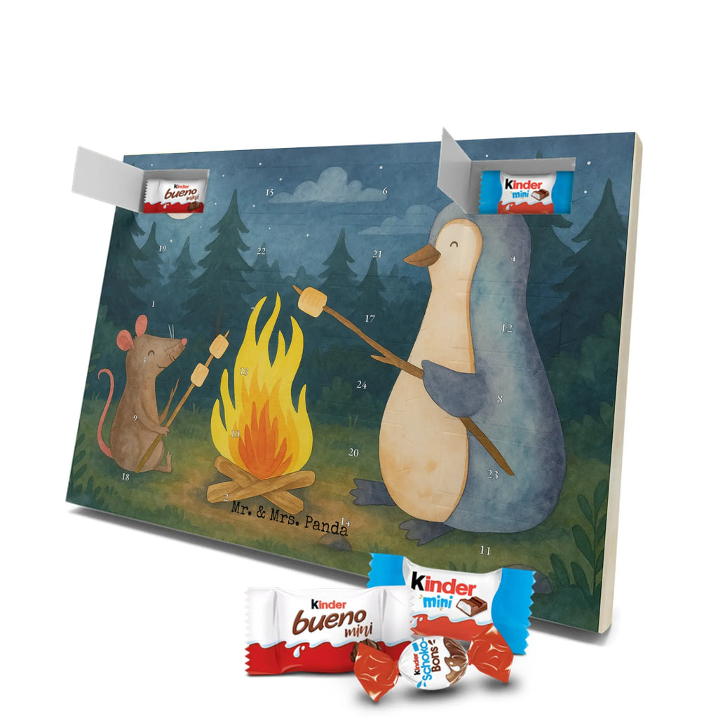 Chocolate advent calendar Penguin campfire Design North Pole, Penguins, campfire, everyday office life, penguins, mouse, life motto, new start, work, life motivation, fire