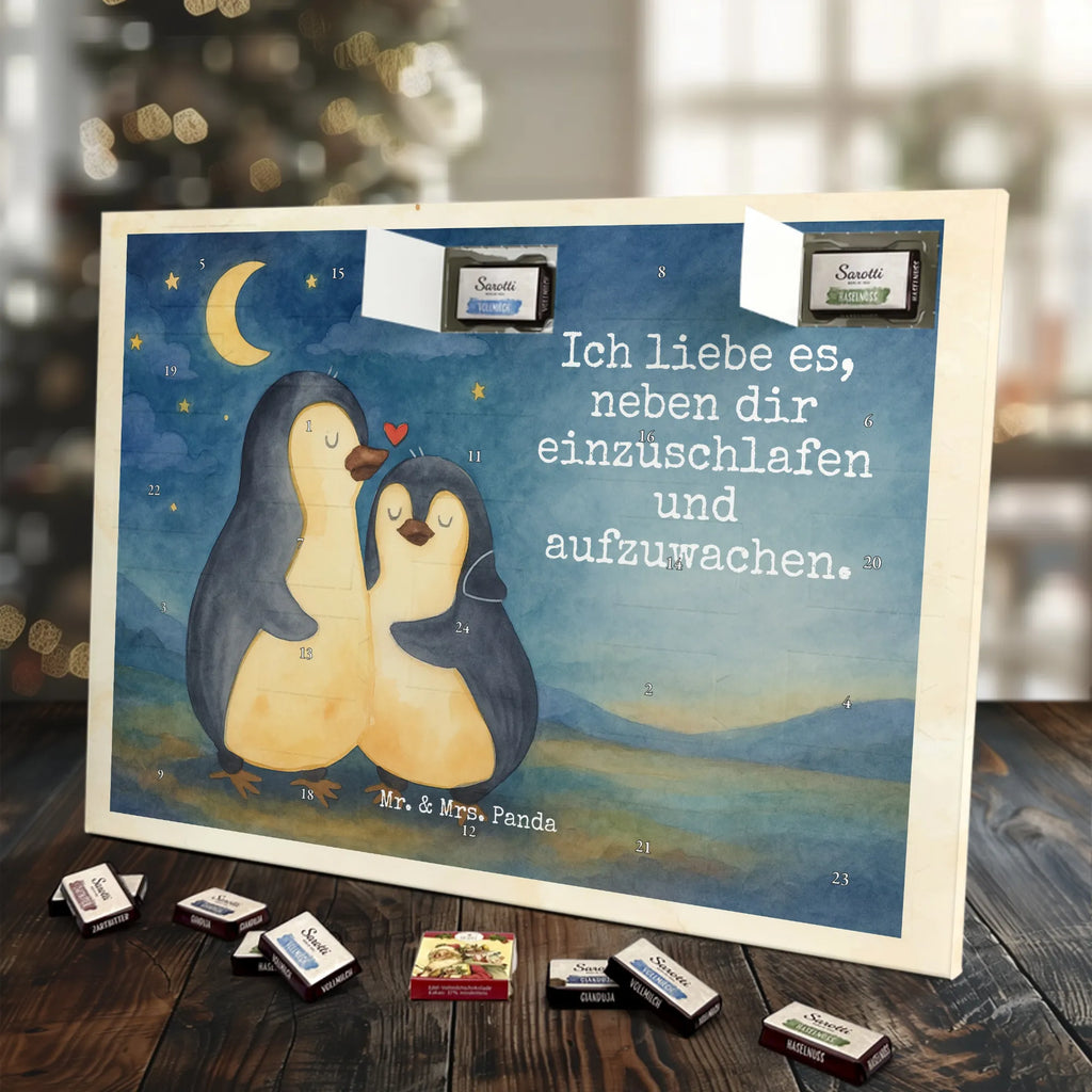 Chocolate advent calendar penguins Fall asleep Design Loving, Two, Together, Marriage, Proposal of marriage, Love gift, gift for her, gift for him, anniversary gift, Valentine&#39;s Day Gift for Women Love Gift Anniversary Wedding Anniversary Party Favor Gift for Girlfriend Gift for Partner Boyfriend Gift Token of Love for Men for Husband
