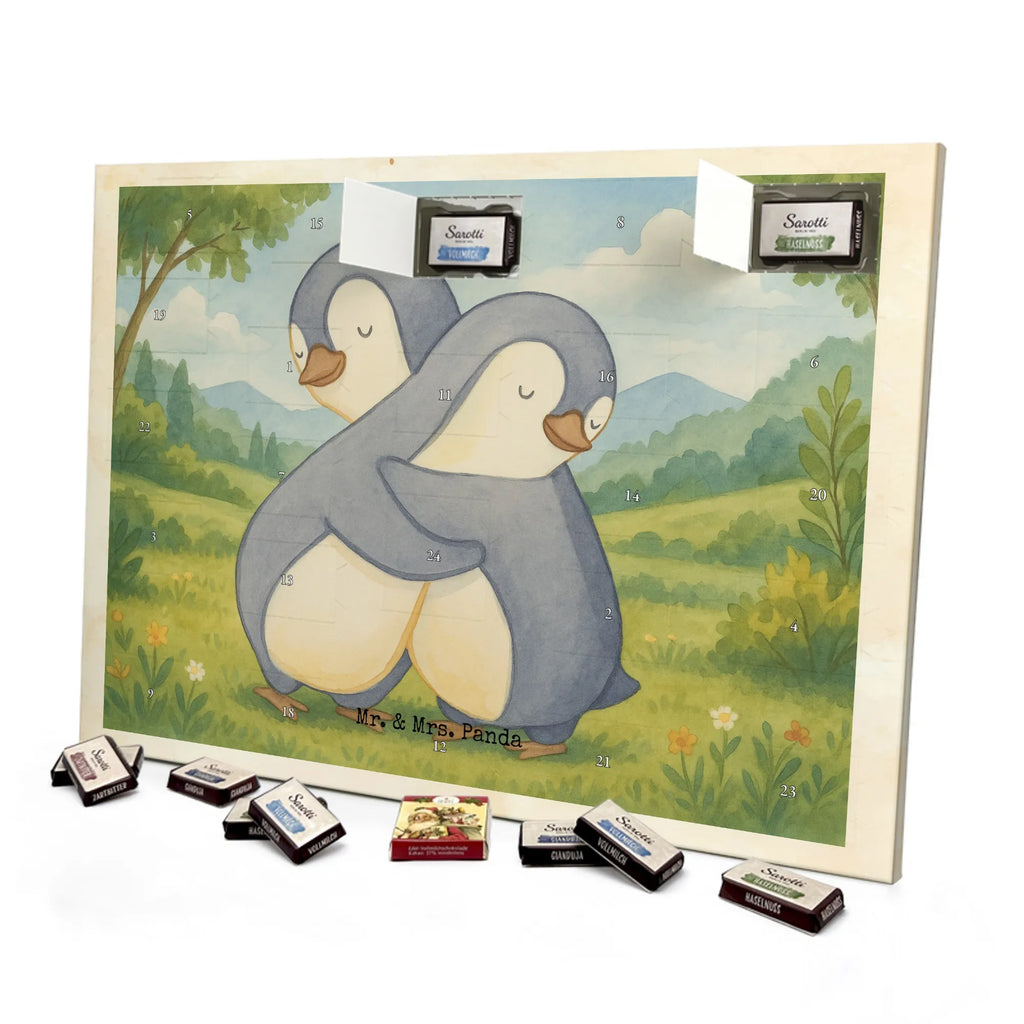 Chocolate advent calendar penguins Cuddle Design Loving, Two, Together, Marriage, Proposal of marriage, Love gift, gift for her, gift for him, anniversary gift, Valentine&#39;s Day Gift for Women Love Gift Anniversary Wedding Anniversary Party Favor Gift for Girlfriend Gift for Partner Boyfriend Gift Token of Love for Men for Husband