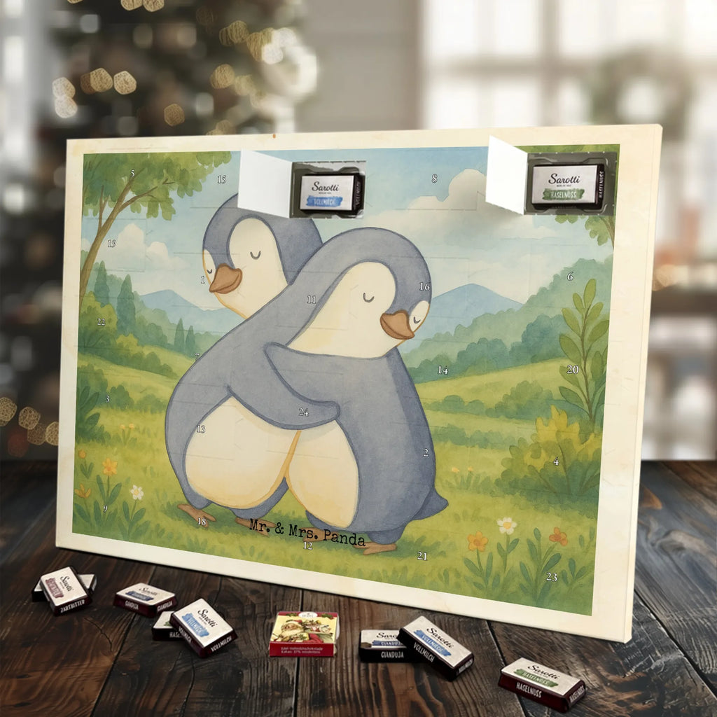 Chocolate advent calendar penguins Cuddle Design Loving, Two, Together, Marriage, Proposal of marriage, Love gift, gift for her, gift for him, anniversary gift, Valentine&#39;s Day Gift for Women Love Gift Anniversary Wedding Anniversary Party Favor Gift for Girlfriend Gift for Partner Boyfriend Gift Token of Love for Men for Husband