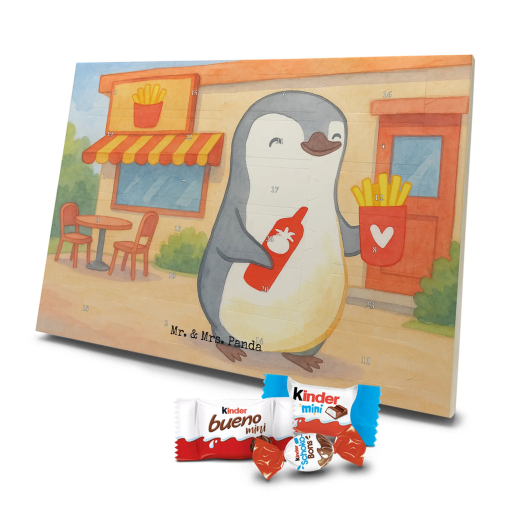 Chocolate advent calendar penguin French fries Design Loving, Two, Together, Marriage, Proposal of marriage, Love gift, gift for her, gift for him, anniversary gift, Valentine&#39;s Day Gift for Women Love Gift Anniversary Wedding Anniversary Party Favor Gift for Girlfriend Gift for Partner Boyfriend Gift Token of Love for Men for Husband