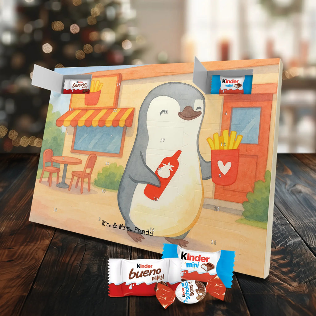 Chocolate advent calendar penguin French fries Design Loving, Two, Together, Marriage, Proposal of marriage, Love gift, gift for her, gift for him, anniversary gift, Valentine&#39;s Day Gift for Women Love Gift Anniversary Wedding Anniversary Party Favor Gift for Girlfriend Gift for Partner Boyfriend Gift Token of Love for Men for Husband
