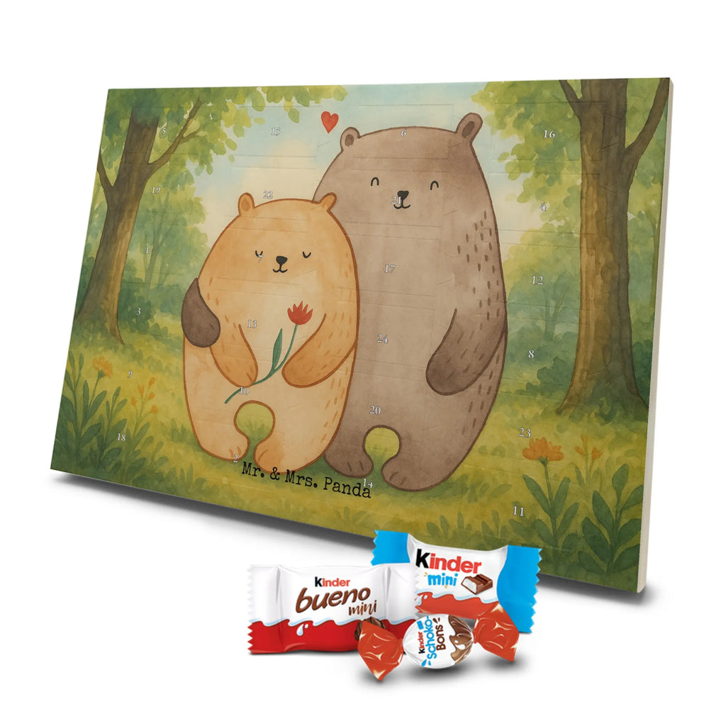 Chocolate advent calendar Bears in love Design Loving, Two, Together, Marriage, Proposal of marriage, Love gift, gift for her, gift for him, anniversary gift, Girlfriend, Engaged, Boyfriend, Gift Wedding, Gift Friend, Anniversary, In love, Wedding anniversary, Married, Gift Girlfriend, Bears, Proof of love