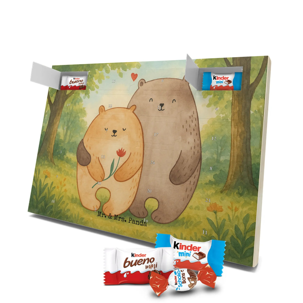 Chocolate advent calendar Bears in love Design Loving, Two, Together, Marriage, Proposal of marriage, Love gift, gift for her, gift for him, anniversary gift, Girlfriend, Engaged, Boyfriend, Gift Wedding, Gift Friend, Anniversary, In love, Wedding anniversary, Married, Gift Girlfriend, Bears, Proof of love