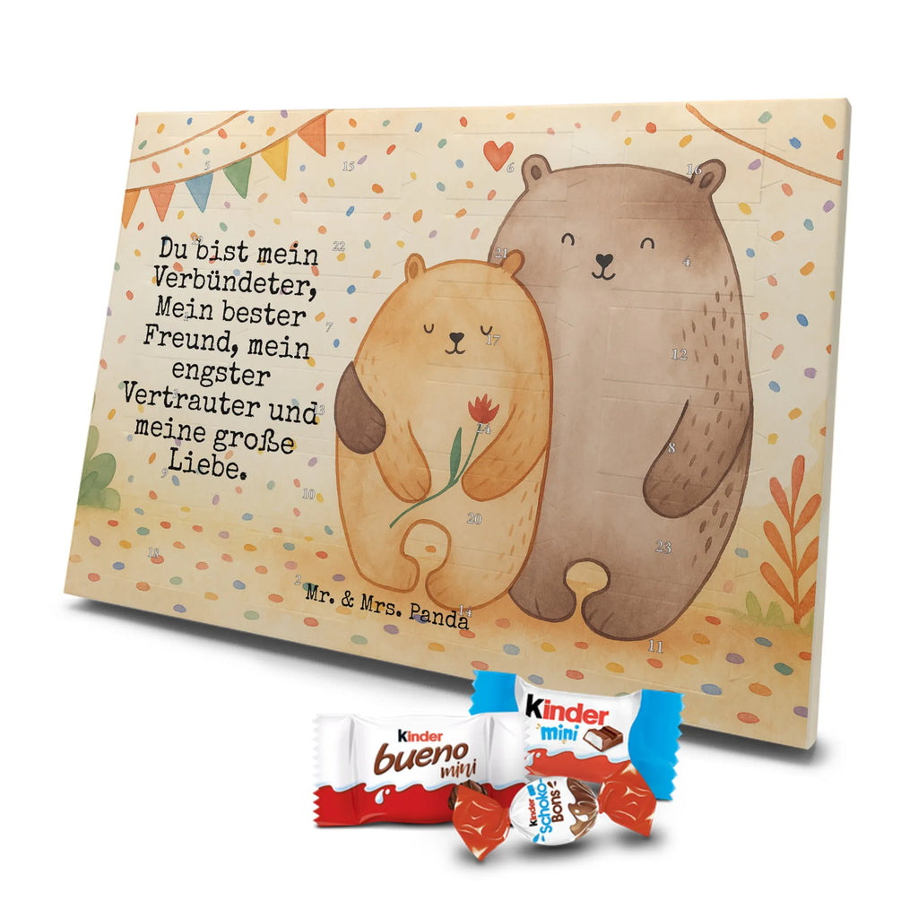 Chocolate advent calendar Bears in love Design Loving, Two, Together, Marriage, Proposal of marriage, Love gift, gift for her, gift for him, anniversary gift, Girlfriend, Engaged, Boyfriend, Gift Wedding, Gift Friend, Anniversary, In love, Wedding anniversary, Married, Gift Girlfriend, Bears, Proof of love