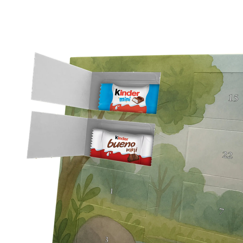 Chocolate advent calendar otter Belly Design animal lover, marten, sea otter, European otter, water mammal, aquatic animal, baby otter, predator, water, otter gifts, gift ideas for animal lovers, animal, mammal, water animal, gifts for people in love, Otter Sea Otter Lake Otter