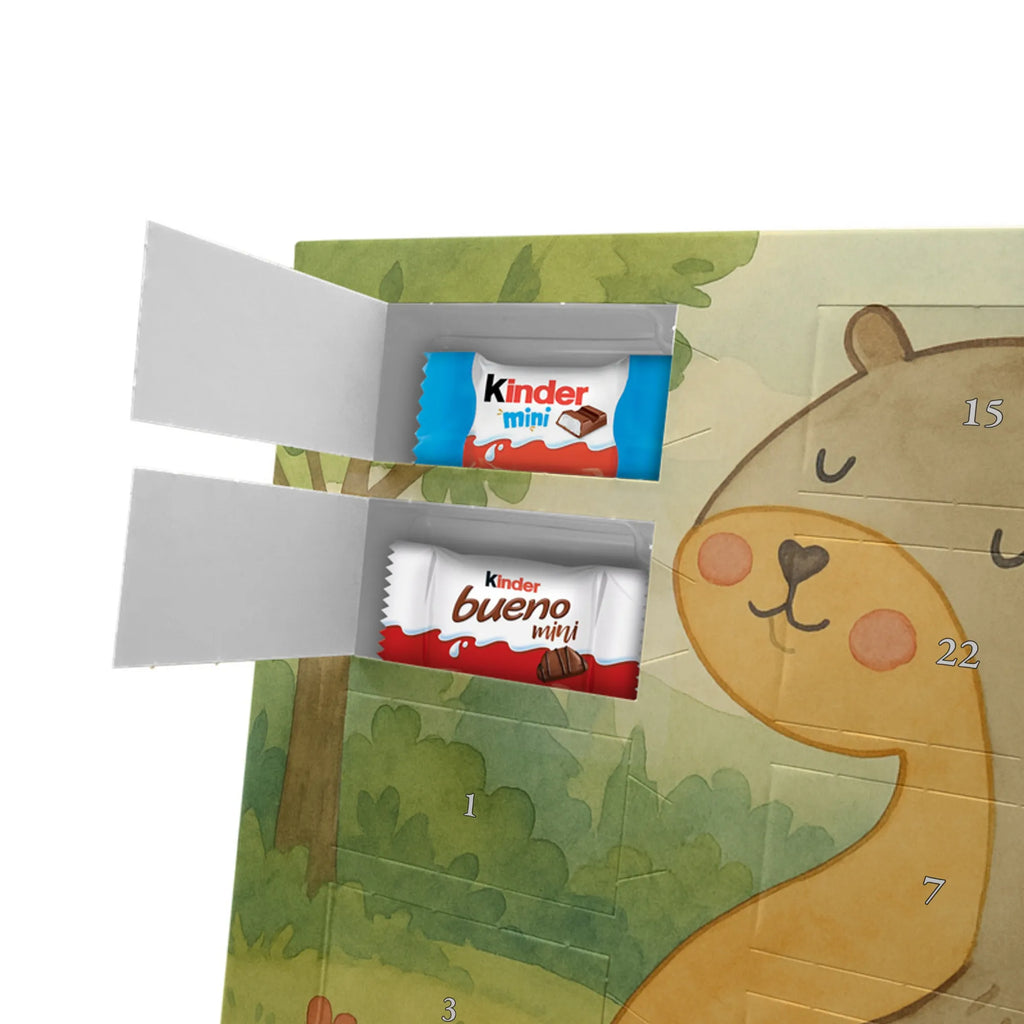 Chocolate advent calendar otter Belly Design animal lover, marten, sea otter, European otter, water mammal, aquatic animal, baby otter, predator, water, otter gifts, gift ideas for animal lovers, animal, mammal, water animal, gifts for people in love, Otter Sea Otter Lake Otter