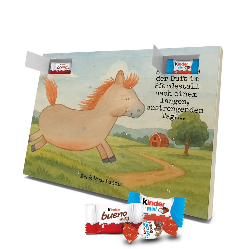 Chocolate advent calendar Horse Jump Design farm, farm animals, animals, horse, horses, horse stable, stable, horse owner, riding out, riding