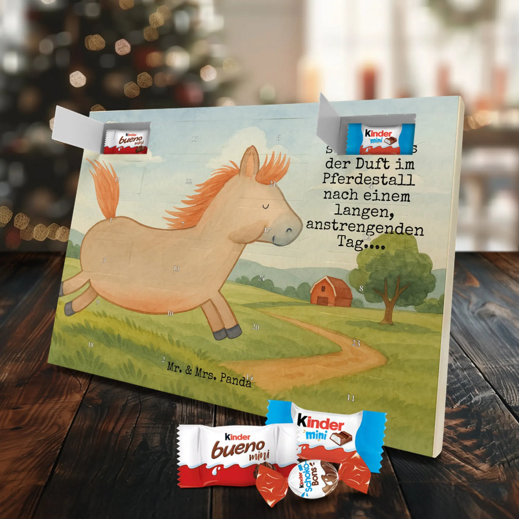 Chocolate advent calendar Horse Jump Design farm, farm animals, animals, horse, horses, horse stable, stable, horse owner, riding out, riding