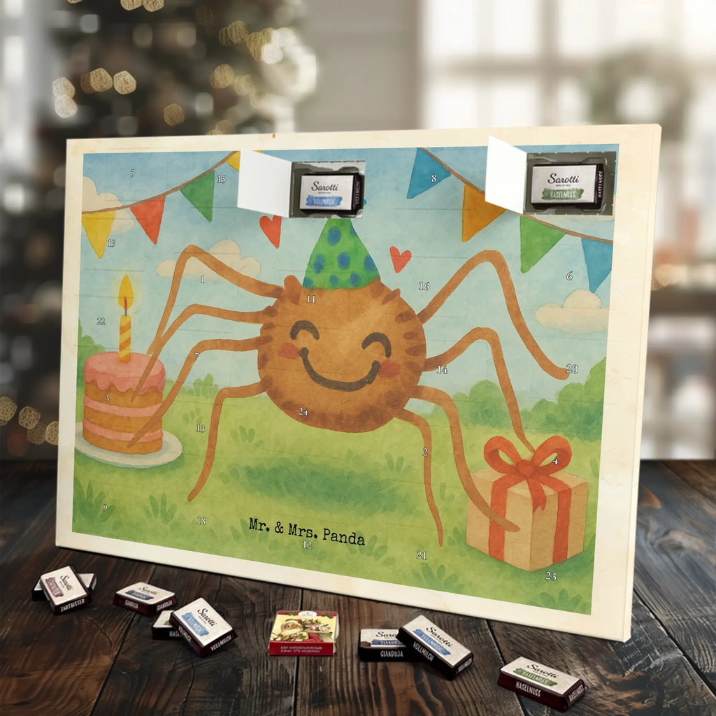 Chocolate advent calendar Spider Agathe Party Design Spider Agathe, Spider