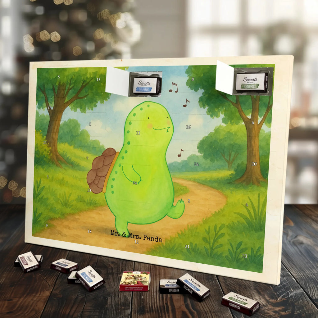 Chocolate advent calendar tortoise Pipes Design gift, gift ideas, cute, illustrated, tortoise, reptile, ancient creature, sweet, birthday gift, turtle gift items, funny turtle gifts, pet turtles, best friend, sister or daughter, turtle lover, new beginning, joy of life, separation, turtles