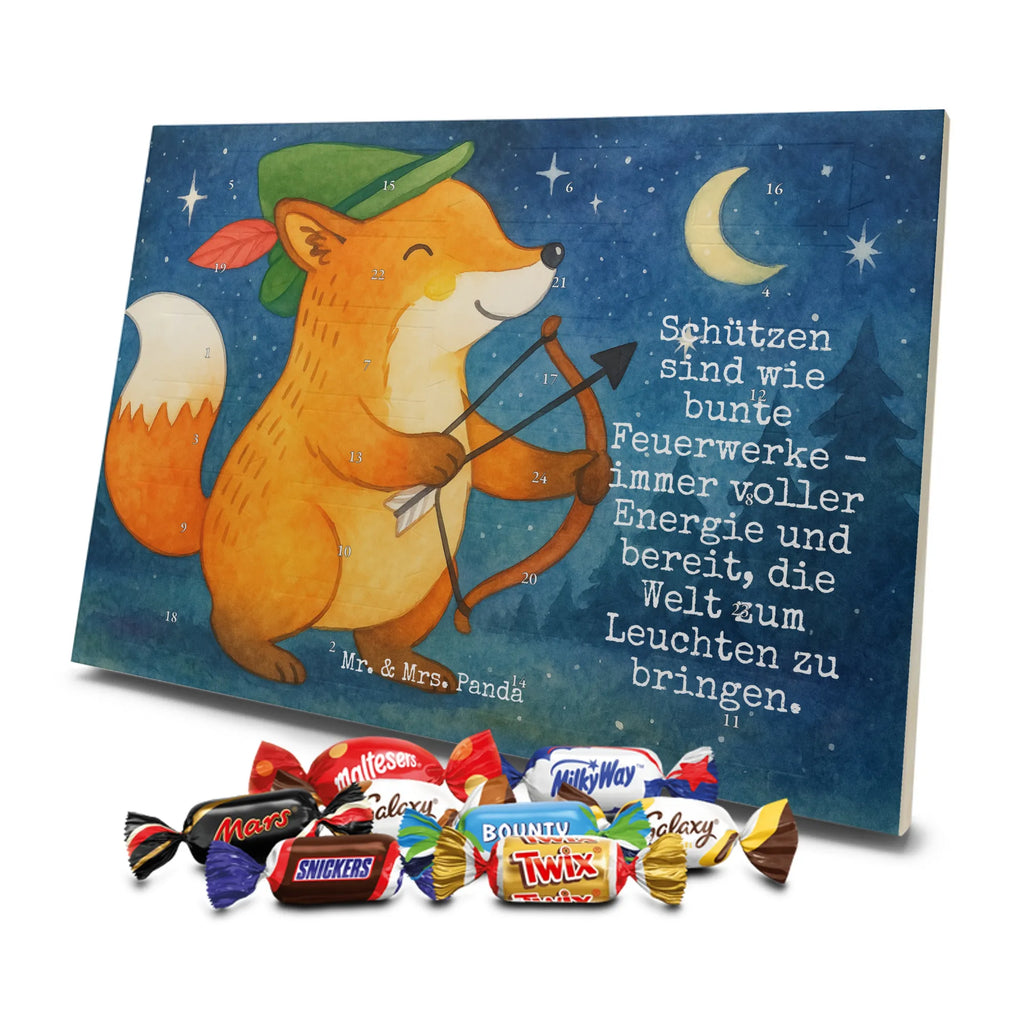 Chocolate advent calendar Sagittarius Astrology Design constellations, birthdays, astrology, date of birth, month of birth