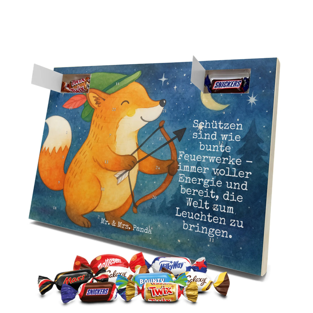 Chocolate advent calendar Sagittarius Astrology Design constellations, birthdays, astrology, date of birth, month of birth