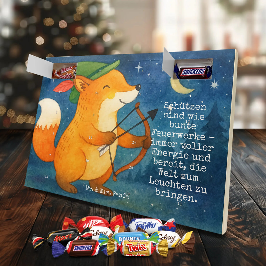 Chocolate advent calendar Sagittarius Astrology Design constellations, birthdays, astrology, date of birth, month of birth