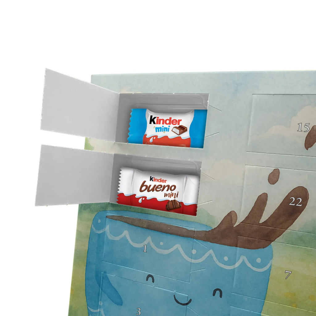 Chocolate advent calendar Coffee Bean Design card, gift ideas, gifts, small animals, cute, cute animal motives, hand drawn, funny sayings, good mood, special gifts, animal lover, satisfaction, pleasure, coffee bean