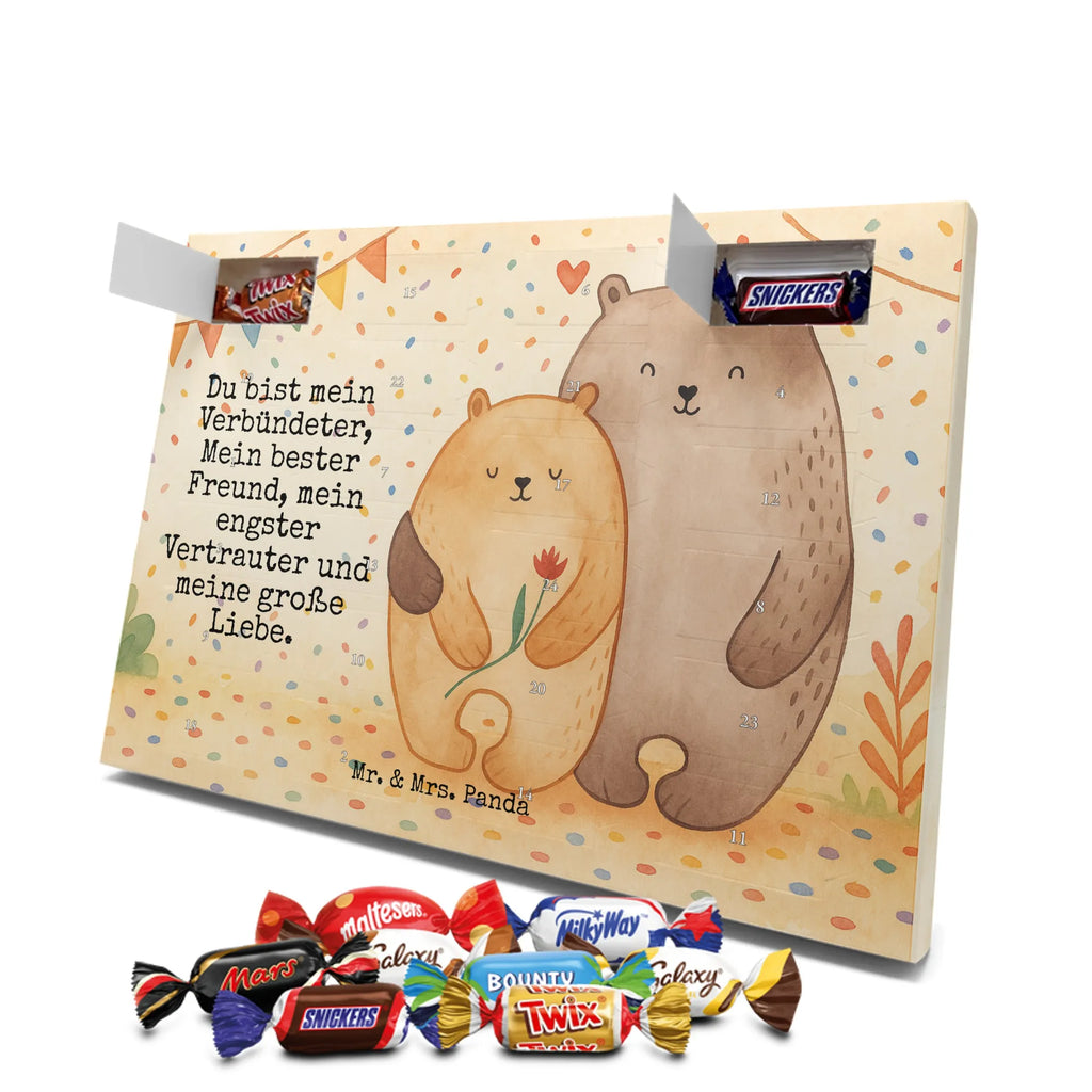 Chocolate advent calendar Bears in love Design Loving, Two, Together, Marriage, Proposal of marriage, Love gift, gift for her, gift for him, anniversary gift, Girlfriend, Engaged, Boyfriend, Gift Wedding, Gift Friend, Anniversary, In love, Wedding anniversary, Married, Gift Girlfriend, Bears, Proof of love