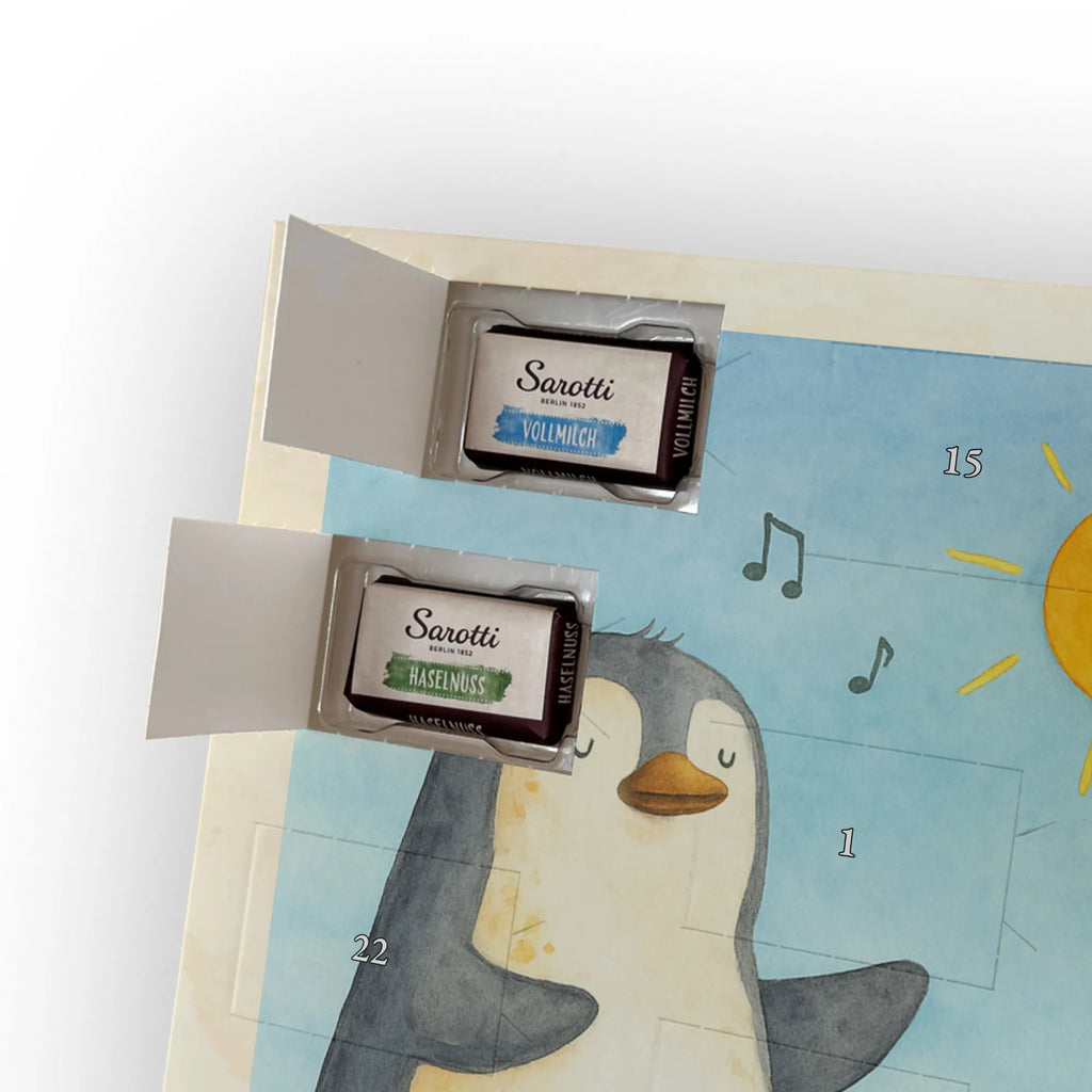 Chocolate advent calendar Penguin surfer Design North Pole, Penguins, surfers, surfing, waves, penguins, holidays, wave riding