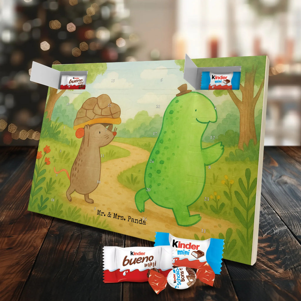 Chocolate advent calendar tortoise Mouse Design gift, gift ideas, cute, illustrated, tortoise, reptile, ancient creature, sweet, birthday gift, turtle gift items, funny turtle gifts, pet turtles, best friend, sister or daughter, turtle lover, friends, mouse, girlfriends