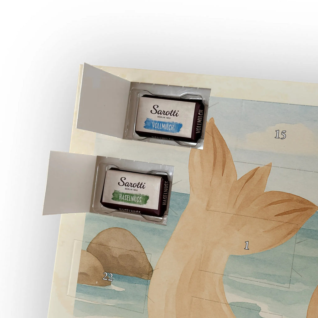 Chocolate advent calendar seal Lay Design card, gift ideas, gifts, small animals, cute, cute animal motives, hand drawn, funny sayings, good mood, special gifts, animal lover, Baltic Sea, seals, Seal, laughter, sea animal, North Sea, joy