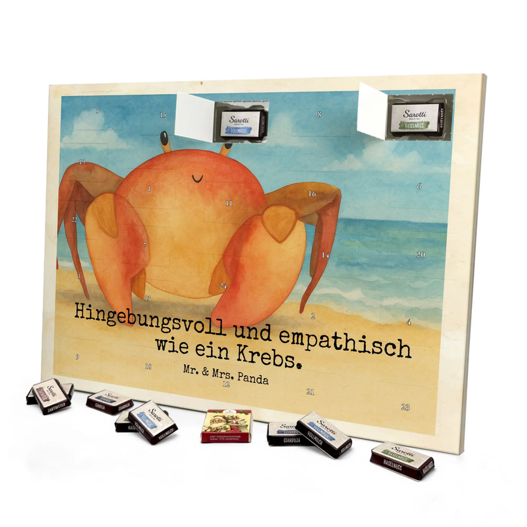 Chocolate advent calendar Star sign Cancer Design constellations, birthdays, astrology, date of birth, month of birth, crab zodiac sign, crab present, present june, birthday june, crabs, present july, birthday july, crab, sea animal, present sea