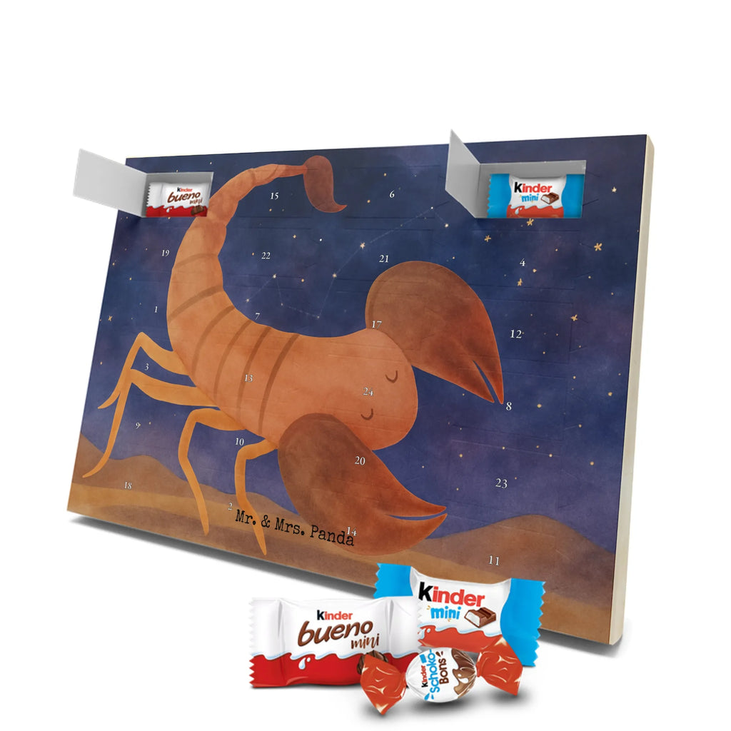 Chocolate advent calendar Star sign Scorpio Design constellations, birthdays, astrology, date of birth, month of birth, scorpions, birthday october, gift november, gift october, scorpion gift, scorpion star sign, birthday november