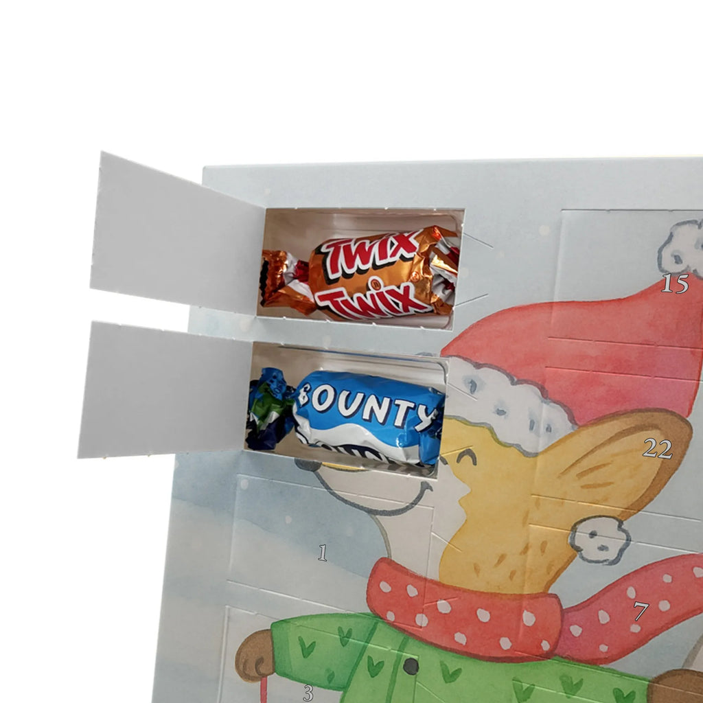 Chocolate advent calendar Fox skates Design snow, Christmas time, christmas days, fir tree, christmas time, christmas tree, christmas present, santa claus, christmas eve