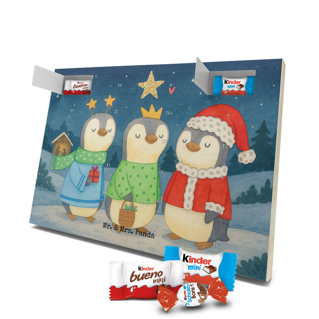 Chocolate advent calendar wintertime Holy Three Kings Design Christmas time, snow, Santa Claus, Epiphany, Christmas days, Christmas present, Christmas Eve