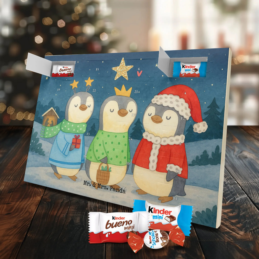 Chocolate advent calendar wintertime Holy Three Kings Design Christmas time, snow, Santa Claus, Epiphany, Christmas days, Christmas present, Christmas Eve