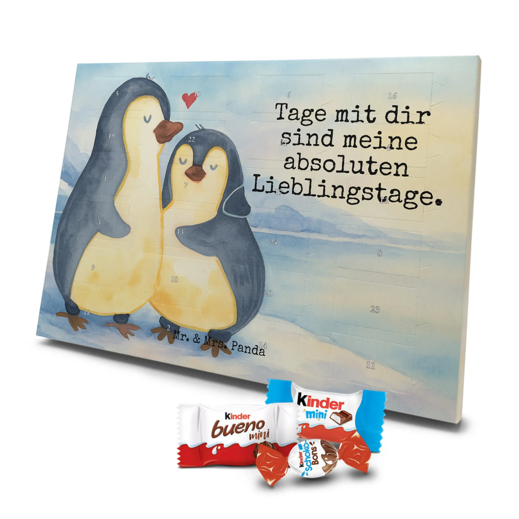 Chocolate advent calendar Penguin embrace Design North Pole, Penguins, wedding, wedding gift, love gift, lovers, anniversary, proof of love, wedding day