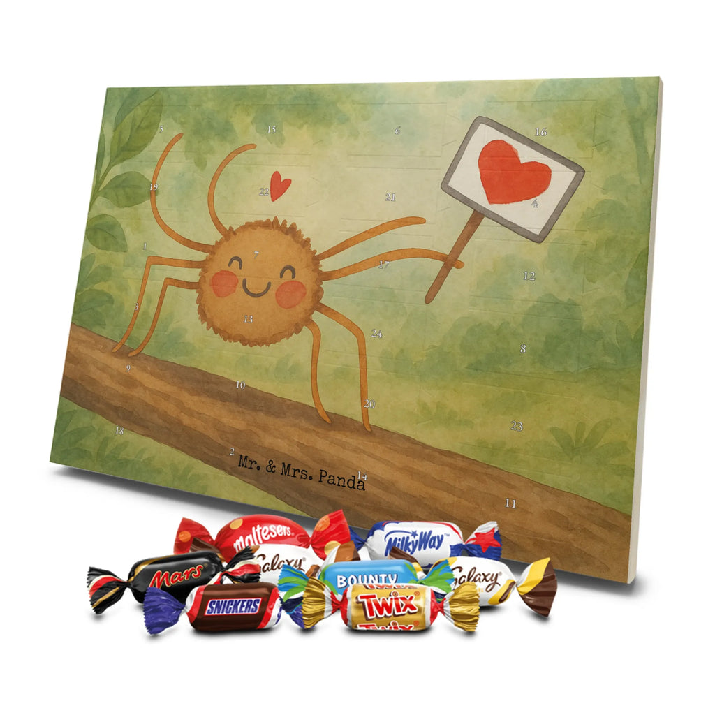 Chocolate advent calendar Spider Agatha Motivation Design Spider Agathe, Spider