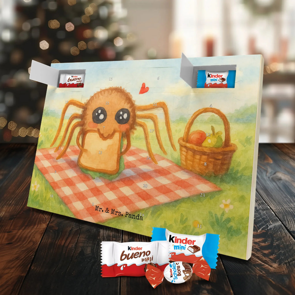 Chocolate advent calendar Spider Agathe Sandwich Design Spider Agathe, Spider
