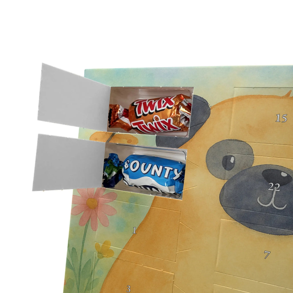 Chocolate advent calendar Pug Design dog breed, mutt, hound, woof, dog mama, love dogs, love for dogs, dog decorative items, bag with dog print, funny gifts for dog owners, what do you give a dog lover, Christmas gifts for dogs, gifts for dogs, dog sayings, dog love, Pug