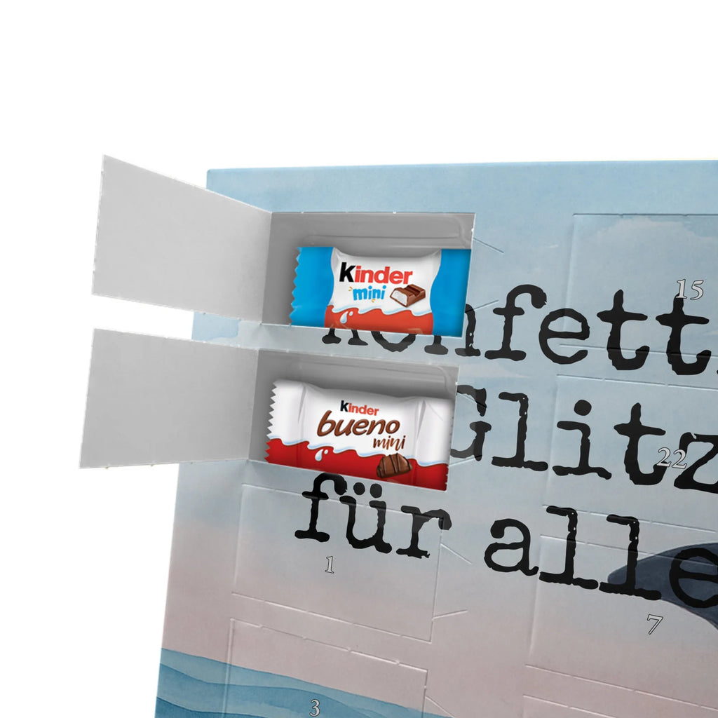 Chocolate advent calendar orca cylinder Design gift ideas, vacation, Seafood, aquatic animals, ocean, shells, corals, reef, whale, narwhal, sea urchin, lobster, platypus, manatee, crocodile, shrimp, gifts for seafood lovers, water world, underwater animals, underwater world, deep sea, seafood fans, seafood decoration, seafood posters, celebration, birthday, feast, confetti, congratulations