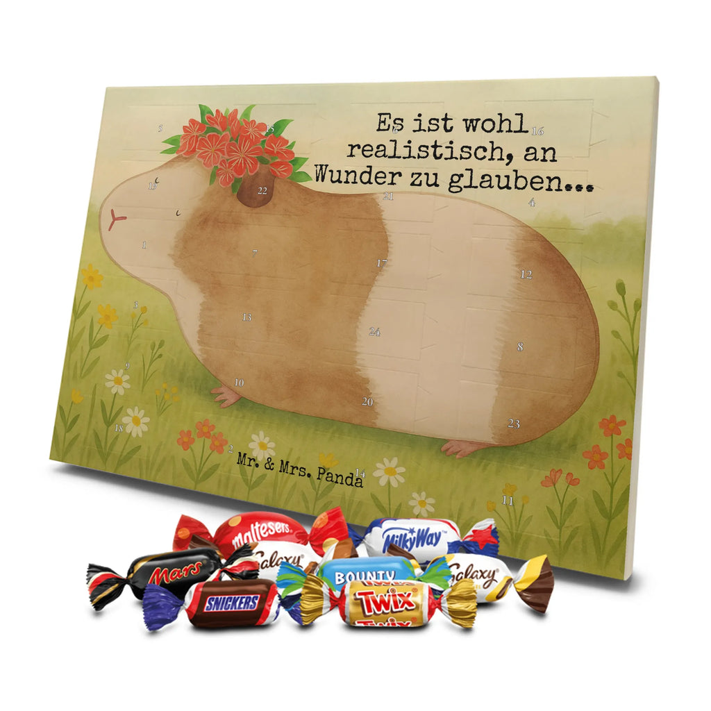 Chocolate advent calendar Guinea pig wisdom Design card, gift ideas, gifts, small animals, cute, cute animal motives, hand drawn, funny sayings, good mood, special gifts, animal lover, wonderland, saying, wisdom, reality, flower child, guinea pig, wonder