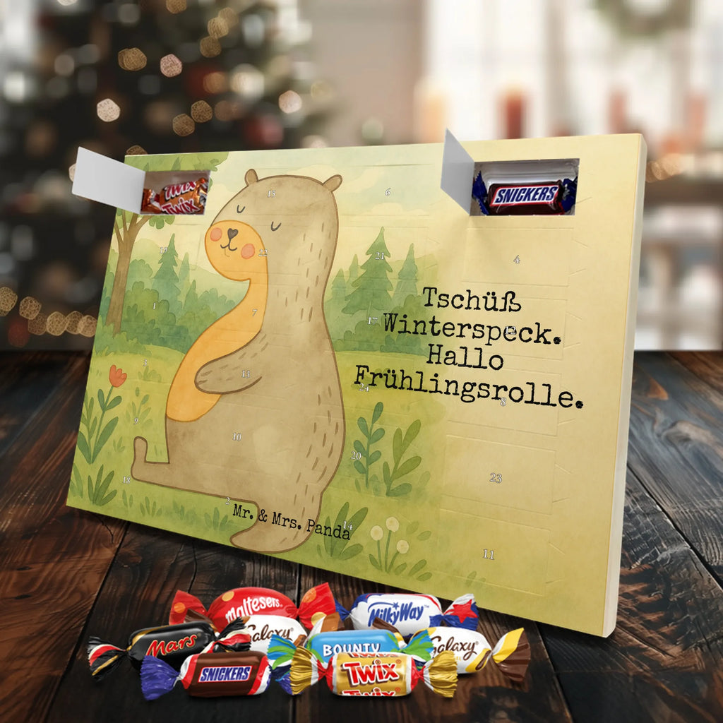 Chocolate advent calendar otter Belly Design animal lover, marten, sea otter, European otter, water mammal, aquatic animal, baby otter, predator, water, otter gifts, gift ideas for animal lovers, animal, mammal, water animal, gifts for people in love, Otter Sea Otter Lake Otter