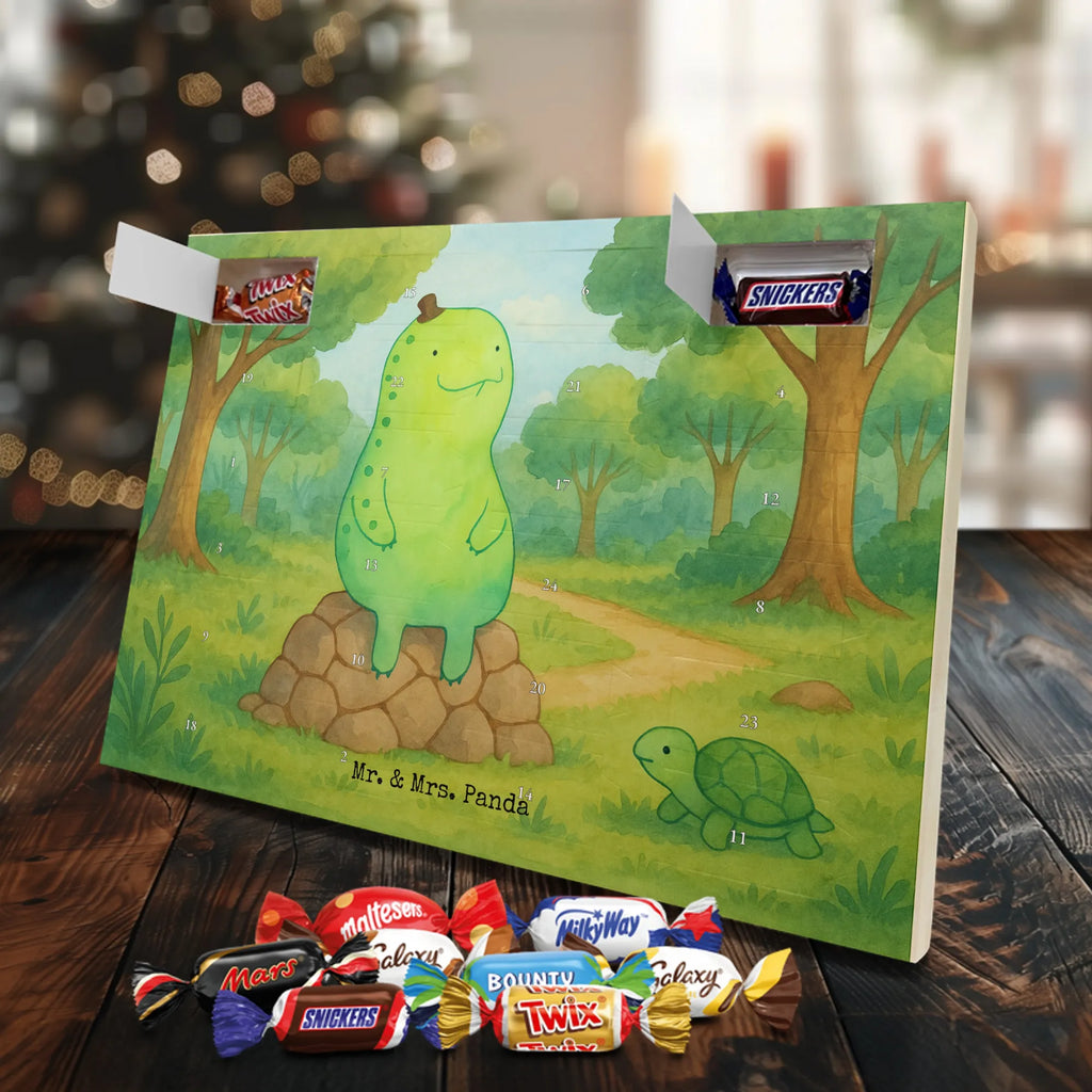 Chocolate advent calendar tortoise Break Design gift, gift ideas, cute, illustrated, tortoise, reptile, ancient creature, sweet, birthday gift, turtle gift items, funny turtle gifts, pet turtles, best friend, sister or daughter, turtle lover, decelerate, mindful