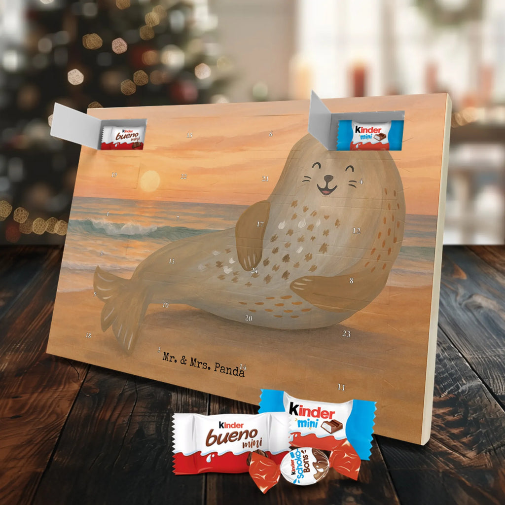 Chocolate advent calendar seal Laugh Design gift ideas, gifts, card, animal lover, special gifts, good mood, funny sayings, hand drawn, cute animal motives, cute, small animals, Baltic Sea, Seal, North Sea, Sea animal, Seals